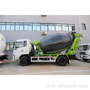Dongfeng 6m3 6 camion malaxeur de béton de roue